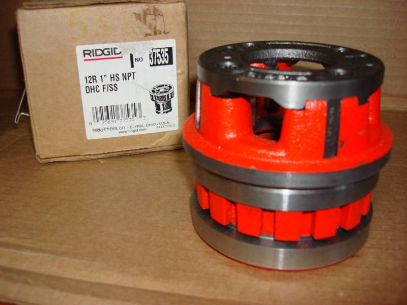 Picture of Ridgid 632-37535 12R 1 Inch Hs Npt D H C F-Ss