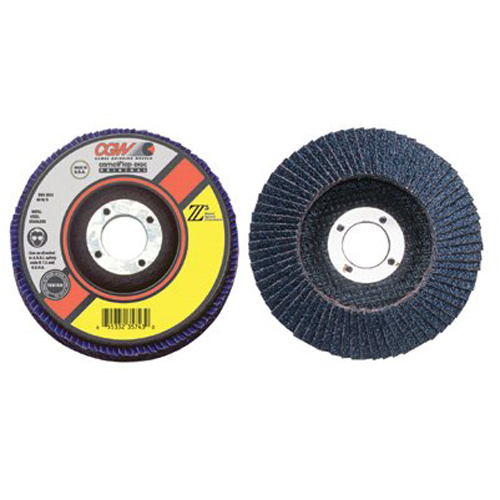 421-42311 4-1-2 Inchx5-8-11 Z3-36 T27Reg 100 Pct. Za Flap Disc -  CGW Abrasives