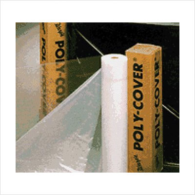 4Mil 8X100 Clear Poly Cover