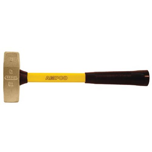 Picture of Ampco Safety Tools 065-H-14FG 2 Lb. Double Face Eng. Hammer W-Fbg. Handle