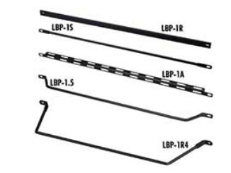 Picture of Middle Atlantic LBP1A L Shaped Lacing Bar  10 Pack