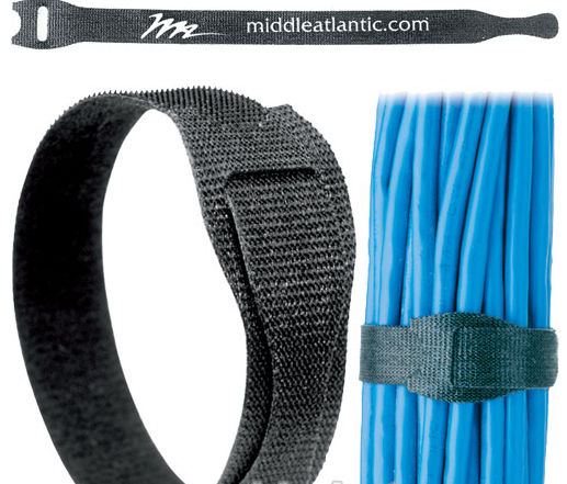 TW12 8 in. Cable Management Straps 12 Pack