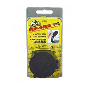 Picture of Butler Creek 30300 Flip-Open Scope Cover 1.96 in. Objective Size 30 Black