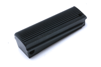 Picture of Wilson Combat 92BF 1911 Full Size Blue Checkered Mainspring Housing Flat