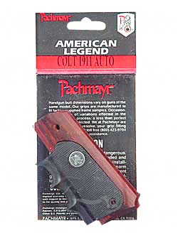 Picture of Pachmayr 423 Grip American Legend Wood-Rubber Colt 1911