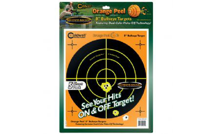 Picture of Caldwell 805-645 Orange Peel Bullseye 8 in. Sheets