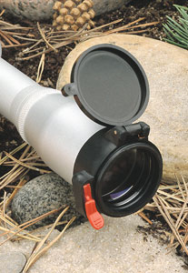 MO20030 1.3 in. Flip-Open Scope Cover Eye - Black
