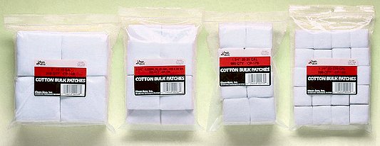 CP14B 12-16 Gauge Super Shooter Cleaning Patches - 250-Pack