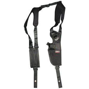 15 in. Pro Pak Vertical Shoulder Holster Right Hand Large Auto - Black