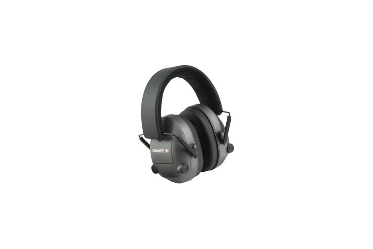 Picture of Champion Traps & Targets 40974 Adjustable Electronic Earmuffs - Black
