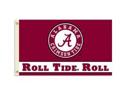 Picture of BSI Products 95502 Alabama Crimson Tide- 3 ft. X 5 ft. Flag W-Grommets