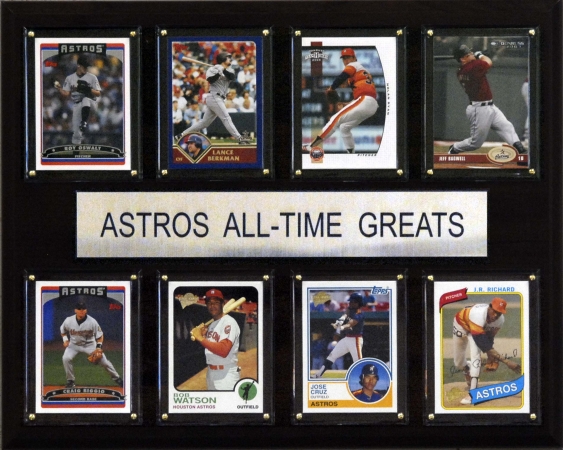 Picture of C & I Collectables 1215ATGAST MLB Houston Astros All-Time Greats Plaque