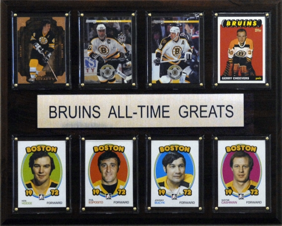 Picture of C & I Collectables 1215ATGBRU NHL Boston Bruins All-Time Greats Plaque