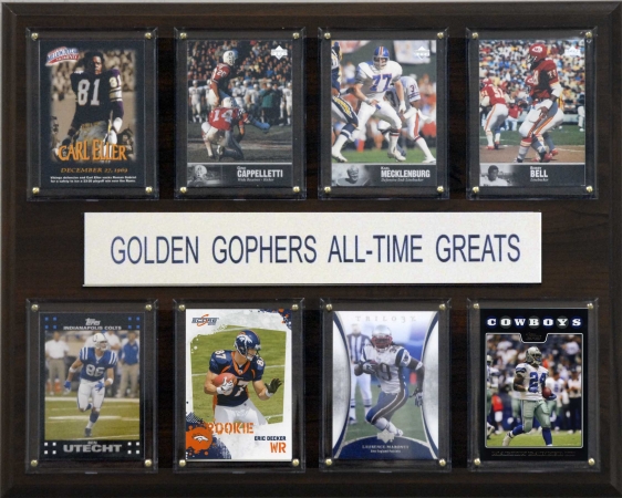 Picture of C & I Collectables 1215ATGGOPH NCAA Football Minnesota Gophers All-Time Greats Plaque