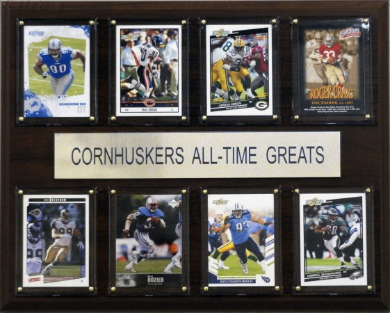 Picture of C & I Collectables 1215ATGIOWA NCAA Football Iowa Hawkeyes All-Time Greats Plaque