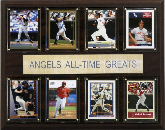 Picture of C & I Collectables 1215ATGLAA MLB Los Angeles Angels All-Time Greats Plaque