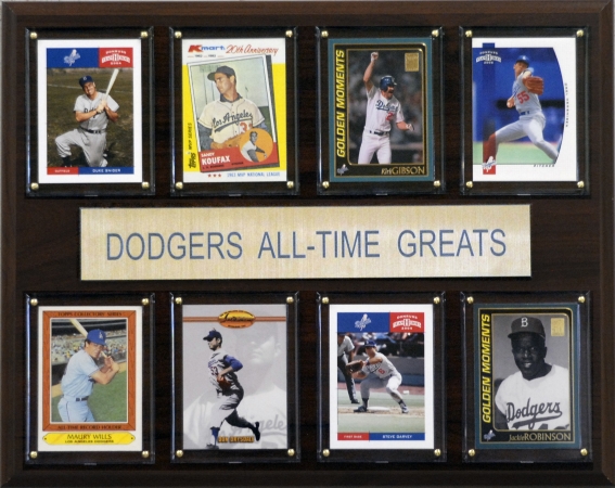 Picture of C & I Collectables 1215ATGLAD MLB Los Angeles Dodgers All-Time Greats Plaque