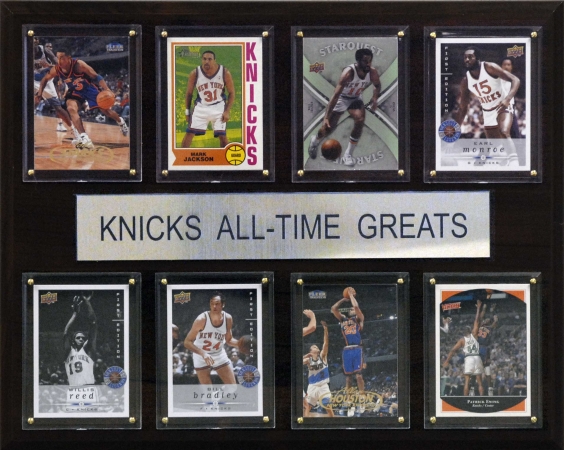 Picture of C & I Collectables 1215ATGNYK NBA New York Knicks All-Time Greats Plaque