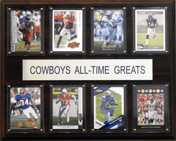 Picture of C & I Collectables 1215ATGOSC NCAA Football Oklahoma State Cowboys All-Time Greats Plaque