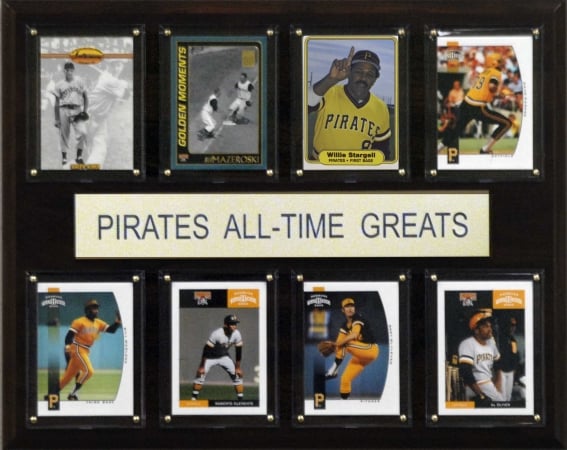 Picture of C & I Collectables 1215ATGPIR MLB Pittsburgh Pirates All-Time Greats Plaque
