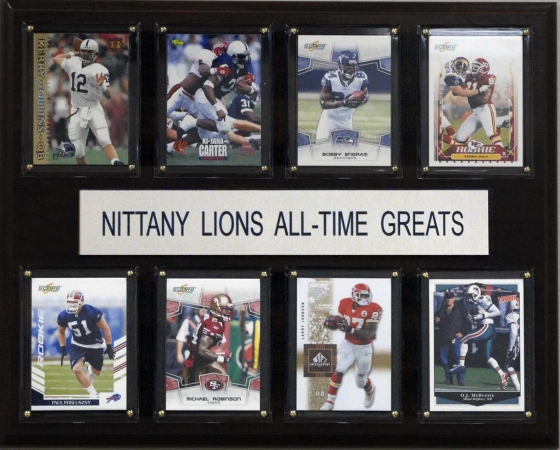 Picture of C & I Collectables 1215ATGPST NCAA Football Penn State Nittany Lions All-Time Greats Plaque