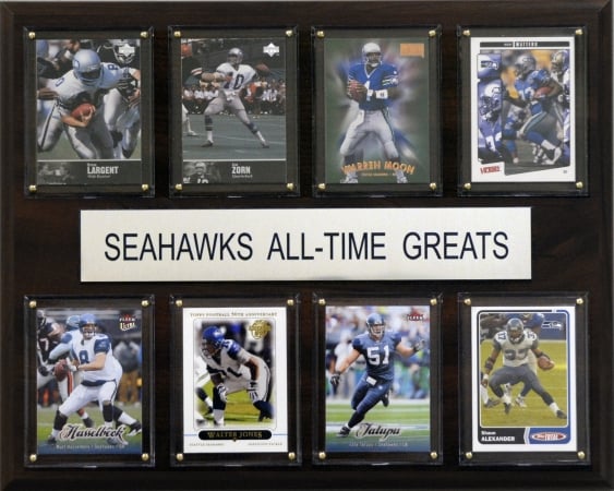 Picture of C & I Collectables 1215ATGSEAH NFL Seattle Seahawks All-Time Greats Plaque