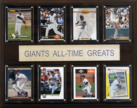 Picture of C & I Collectables 1215ATGSFG MLB San Francisco Giants All-Time Greats Plaque