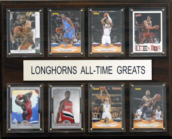 Picture of C & I Collectables 1215ATGTEXBK NCAA Basketball Texas Longhorns All-Time Greats Plaque