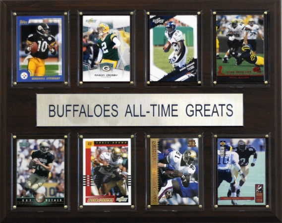 Picture of C & I Collectables 1215ATGUCB NCAA Football Colorado Buffaloes All-Time Greats Plaque