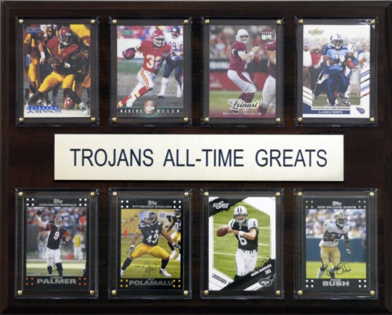 Picture of C & I Collectables 1215ATGUSC NCAA Football USC Trojans All-Time Greats Plaque