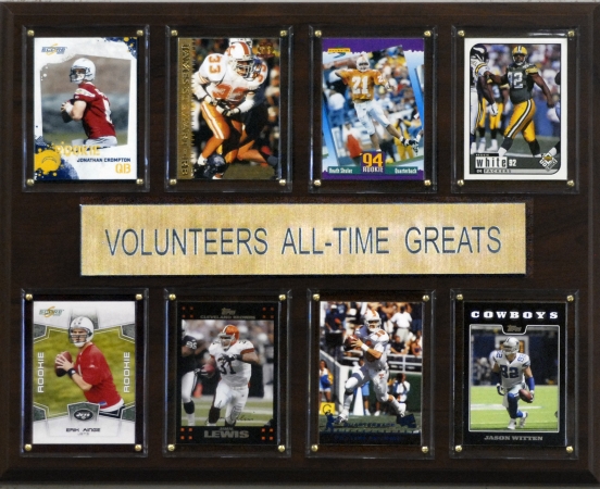 Picture of C & I Collectables 1215ATGUTV NCAA Football Tennessee Volunteers All-Time Greats Plaque