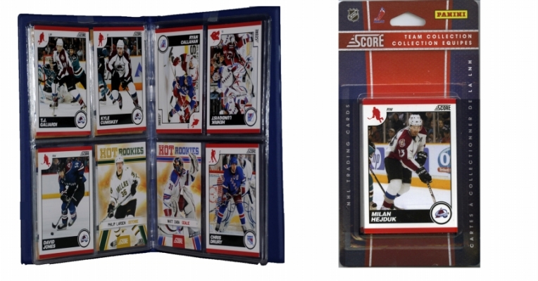 Picture of C & I Collectables 2010AVSTS NHL Colorado Avalanche Licensed 2010 Score Team Set and Storage Album