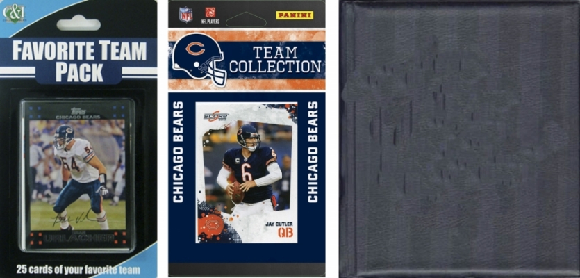 Picture of C & I Collectables 2010BEARSTSC NFL Chicago Bears Licensed 2010 Score Team Set and Favorite Player Trading Card Pack Plus Storage Album