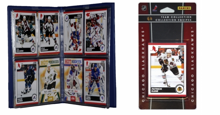 Picture of C & I Collectables 2010BHAWKSTS NHL Chicago Blackhawks Licensed 2010 Score Team Set and Storage Album