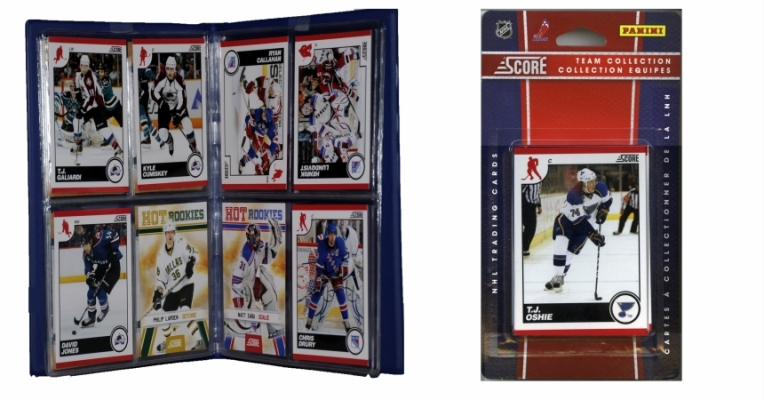 Picture of C & I Collectables 2010BLUESTS NHL St. Louis Blues Licensed 2010 Score Team Set and Storage Album