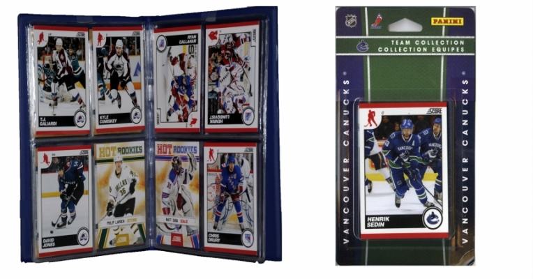 Picture of C & I Collectables 2010CANUCKSTS NHL Vancouver Canucks Licensed 2010 Score Team Set and Storage Album