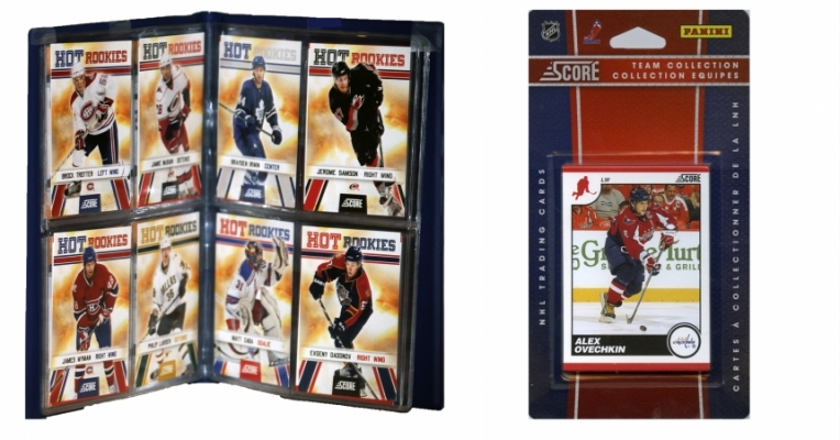 Picture of C & I Collectables 2010CAPSTS NHL Washington Capitals Licensed 2010 Score Team Set and Storage Album