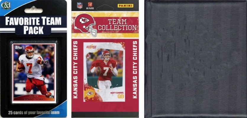 Picture of C & I Collectables 2010CHIEFSTSC NFL Kansas City Chiefs Licensed 2010 Score Team Set and Favorite Player Trading Card Pack Plus Storage Album