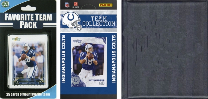Picture of C & I Collectables 2010COLTSTSC NFL Indianapolis Colts Licensed 2010 Score Team Set and Favorite Player Trading Card Pack Plus Storage Album