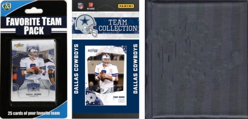 Picture of C & I Collectables 2010COWBOYSTSC NFL Dallas Cowboys Licensed 2010 Score Team Set and Favorite Player Trading Card Pack Plus Storage Album