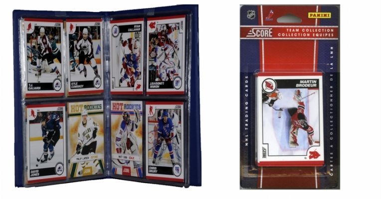 Picture of C & I Collectables 2010DEVILSTS NHL New Jersey Devils Licensed 2010 Score Team Set and Storage Album