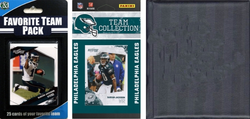 Picture of C & I Collectables 2010EAGLESTSC NFL Philadelphia Eagles Licensed 2010 Score Team Set and Favorite Player Trading Card Pack Plus Storage Album