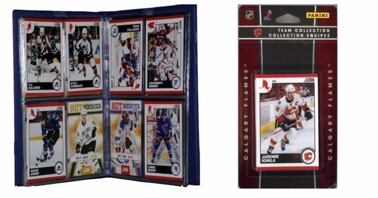 Picture of C & I Collectables 2010FLAMESTS NHL Calgary Flames Licensed 2010 Score Team Set and Storage Album