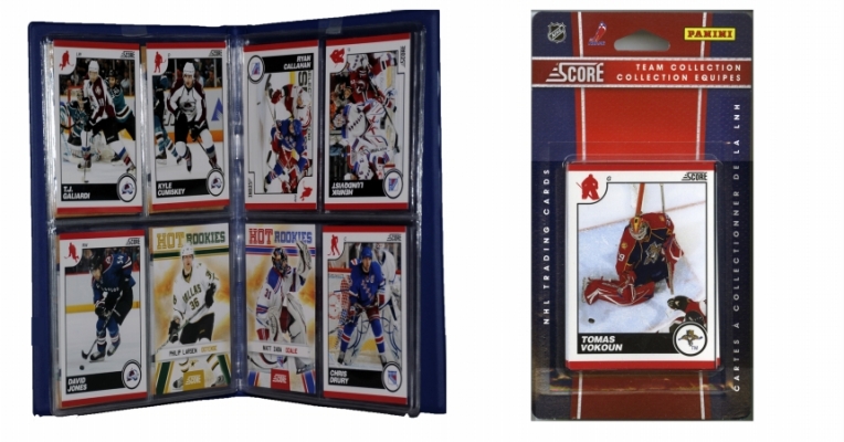 Picture of C & I Collectables 2010FLAPANTS NHL Florida Panthers Licensed 2010 Score Team Set and Storage Album