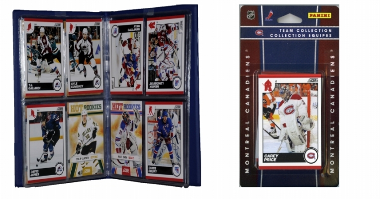 Picture of C & I Collectables 2010HABSTS NHL Monteal Canadiens Licensed 2010 Score Team Set and Storage Album