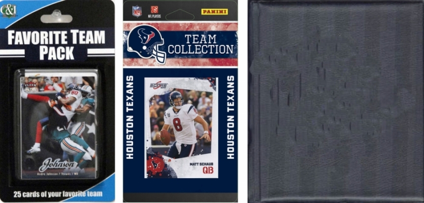 Picture of C & I Collectables 2010HOUTEXTSC NFL Houston Texans Licensed 2010 Score Team Set and Favorite Player Trading Card Pack Plus Storage Album