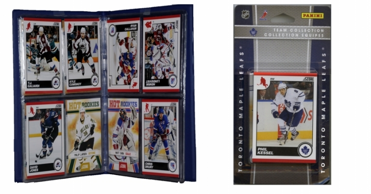 Picture of C & I Collectables 2010LEAFSTS NHL Toronto Maple Leafs Licensed 2010 Score Team Set and Storage Album