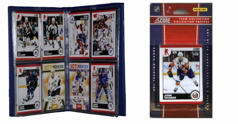 Picture of C & I Collectables 2010NYITS NHL New York Islanders Licensed 2010 Score Team Set and Storage Album