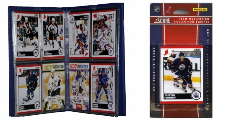 Picture of C & I Collectables 2010OILERSTS NHL Edmonton Oilers Licensed 2010 Score Team Set and Storage Album