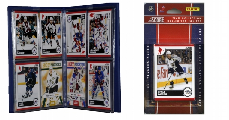 Picture of C & I Collectables 2010PREDTS NHL Nashville Predators Licensed 2010 Score Team Set and Storage Album